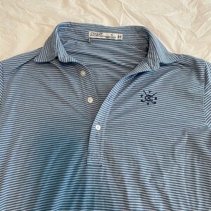 Men’s - Criquet - Medium. Striped Golf Polo